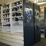 Shoulder pads jerseys helmets gear storage shelving seattle bellevue everett