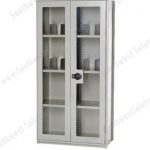 Shq0012 closed storage doors glass auto parts storage shelving racks drawers cabinets benches