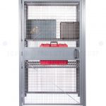 Single door wire mesh storage lockers