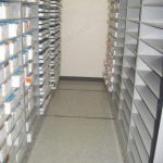 Slide storage pathology lab histology tissue blood sample cassette shelving