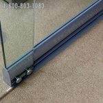 Sliding door rollers glass wall nxtwall installation detail