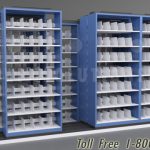 Sliding mobile shelves bim revit design drafting pricing