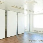 Sliding wall partitions