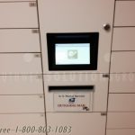 Smart lockers computerized package delivery system