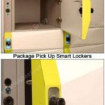 Smart package lockers computerized parcel stations