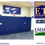 Smart package parcel lockers delivery pick up