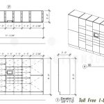 Smart package tracking lockers bim revit models