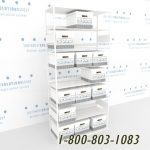 Sms 20 301676 o7scattered record box storage shelving banker legal letter file box steel shelving racks