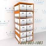 Sms 20 303276 o7 record box storage shelving banker legal letter file box steel shelving racks