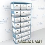 Sms 20 421688 o8 record box storage shelving banker legal letter file box steel shelving racks