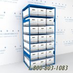 Sms 20 423288 o8 record box storage shelving banker legal letter file box steel shelving racks