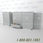 Sms 37 lat42543 sliding lateral file cabinet system movable cabinets reduce storage footprint