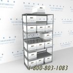 Sms 81 sra8050scattered record box storage shelving banker legal letter file box steel shelving racks