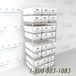 Sms 81 sra8051 record box racks steel shelving storage file banker letter legal storage