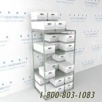 Sms 81 sra8051scattered record box racks steel shelving storage file banker letter legal storage