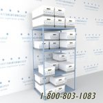 Sms 81 srd8051scattered record box racks steel shelving storage file banker letter legal storage