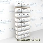 Sms 81 srd8052 record box racks steel shelving storage file banker letter legal storage