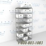 Sms 81 srd8052scattered record box racks steel shelving storage file banker letter legal storage