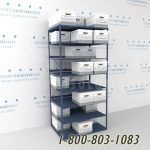 Sms 81 srd8053scattered record box racks steel shelving storage file banker letter legal storage