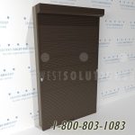 Sms 89 124072frt tambour security shelving door roll down slat storage door