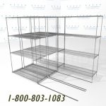 Sms 94 lat 1848 2tt1 3deep lateral wire sliding shelving