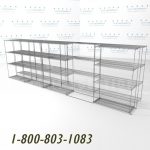 Sms 94 lat 1848 54 2ttdeep lateral wire sliding shelving