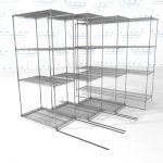 Sms 94 lat 2136 21 4deep lateral wire sliding shelving