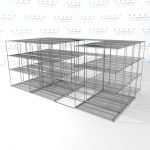 Sms 94 lat 2148 43 4deep lateral wire sliding shelving