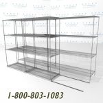 Sms 94 lat 2tt142 32 2ttdeep lateral wire sliding shelving