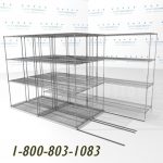 Sms 94 lat 2tt142 32 3deep lateral wire sliding shelving