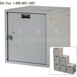 Sms h505 1 door cell phone locker with solid door wm