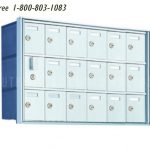 Sms wm18 18 door surface mount front loading small item cabinet wm