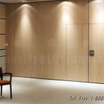 Solid operable partition walls