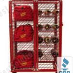 Sos racks gear storage fire department shelving configuration
