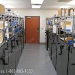 Space efficient capacity racks storage cabinets