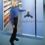 Spacesaver hand cranking mobile compact shelving system tennessee munford memphis tn jackson