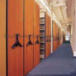 Spacesaver mechanical assist storage law library high density mobile