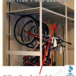 Spacesaver shelving bike bicycle rack holder bracket parts components accessories pieces four post shelf shelves