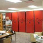 Sports equipment storage shelving space savers