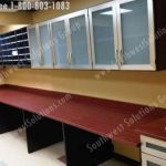 Stainless steel lab furniture modular laboratory millwork moveable cabinets shelves workstations gsa schedule