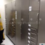 Stainless steel lockers casework cabinets millwork metal
