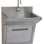 Stainless steel sink narrow bottom