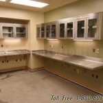 Stainless steel storage casework cabinet counters