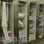 Stainless steel wall cabinets modular medical casework millwork casters sefa gsa