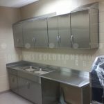 Stainless steel warming cabinets healthcare hospital casework
