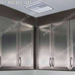 Stainless surgery cabinets storage millwork modular moveable furniture