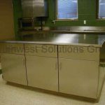 Stainless table crime lab cabinets modular casework dallas houston austin san san antonio oklahoma city little rock memphis wichita