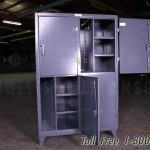Steel industrial heavy duty storage tool lockers