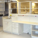 Steel laboratory furniture modular medical lab cabinets