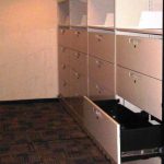 Steel shelving file drawers filing storage